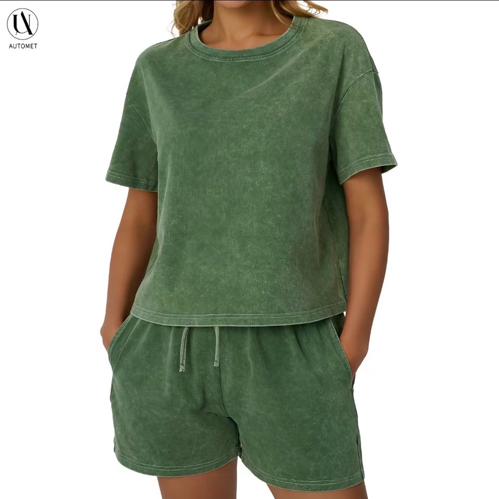 Women's Green Casual Top